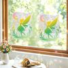 Yousheng Ocean Theme Rainbow Window Decals for Bird Strikes, Sea Animal Anti Collision Stickers, Decorative Static Prism Window Clings for Bathroom,