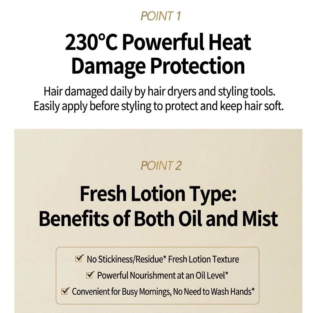 Pantene Keratin Heat Protection No-Wash Treatment (140ml X 2) - Leave-In Hair Cream