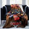 1pc. Cartoon Car Theme Blanket, Soft Throw for Home Decor, Perfect Gift for Family and Friend, Suitable for All Seasons, Vibrant Colors and Cute Desig