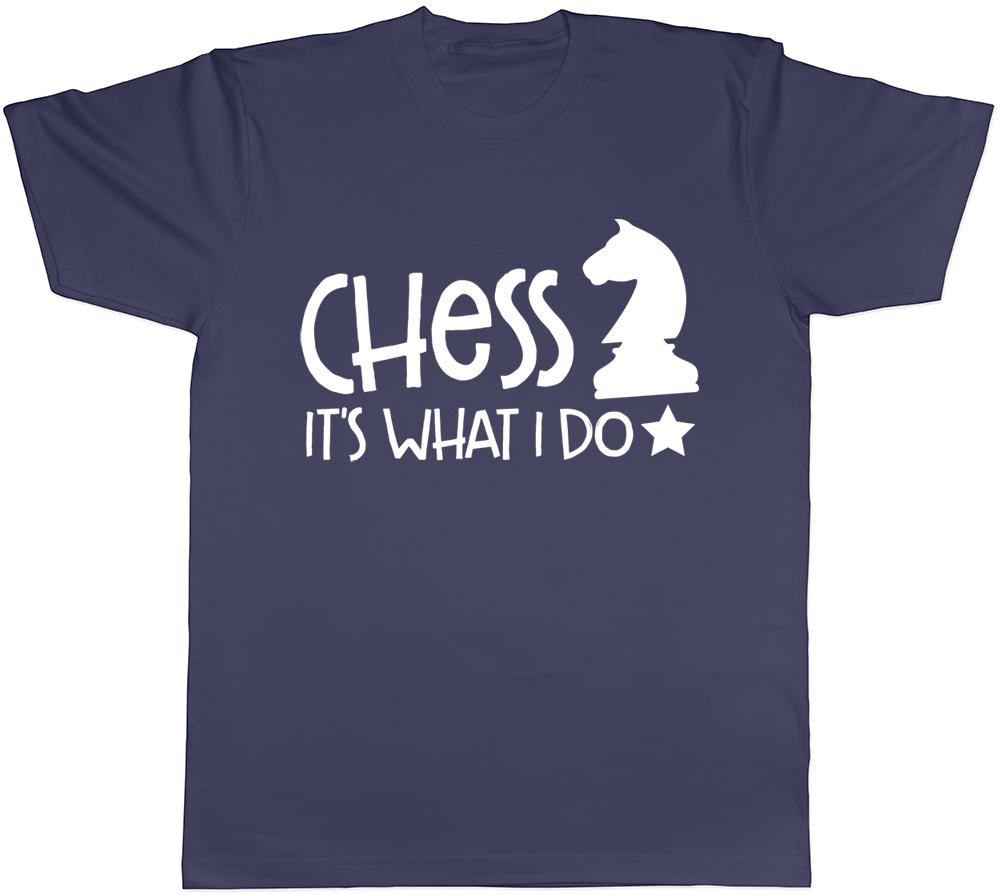 Chess Its What I Do Unisexs Unisexs Ladies TShirt