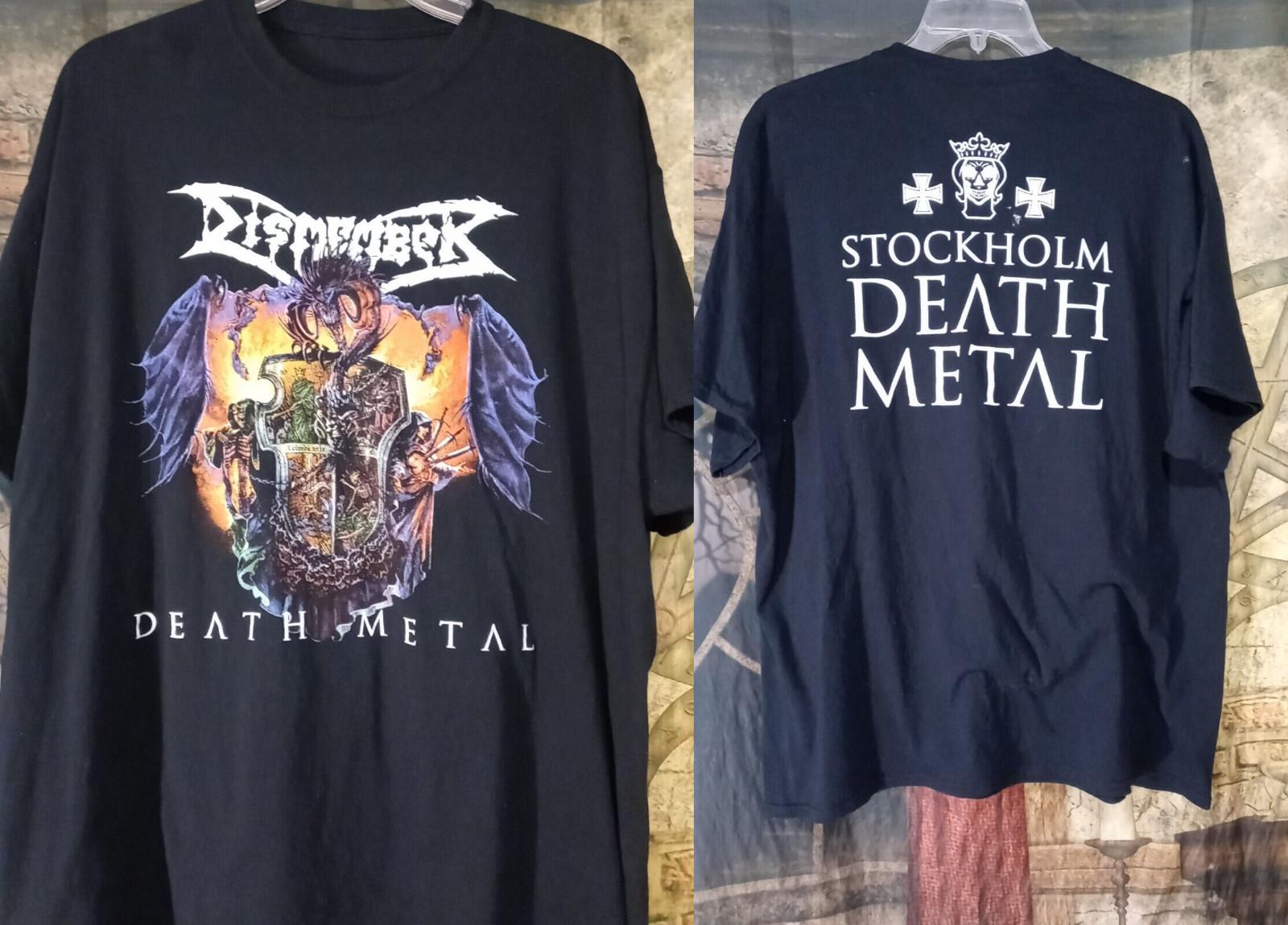 2 Sides Dismember Band Death metal Unisex Adult Cotton Shirt MI505 Unisex T-Shirt S