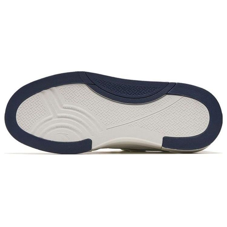 Anta Street Fun Lite Non-Slip Shock Absorption Low-Top Skate Shoes Men sneaker White Blue 112338071-1