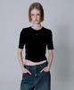 Jeissijeidi Hook Short Sleeve Knit Jzkt02Jc