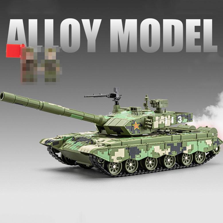 1/32 T99A Panzer Modell Sprühlegierung Druckguss Spielzeugauto Mit Drehbarer Kanonenrohr Drücken Auswerfen Fahrzeug Dekoration Kindergeschenk