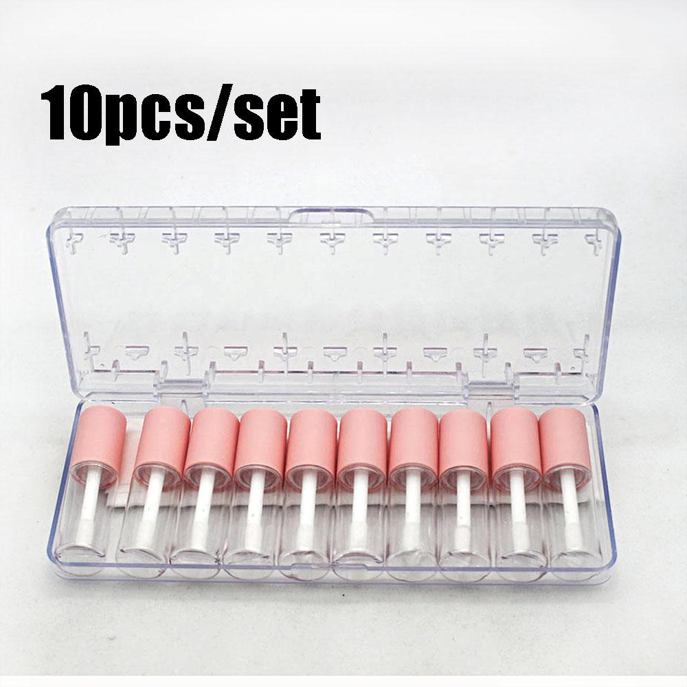 Travel Pink Cosmetic Containers DIY Lip Gloss Lip Gloss Tubes Refillable Bottles Sample Bottles