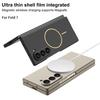 Magsafe Phone Case for Samsung Galaxy Z Fold 7 ZFold7 5G Magnetic Wireless Charger with Screen Glass Protect Shockproof Cover