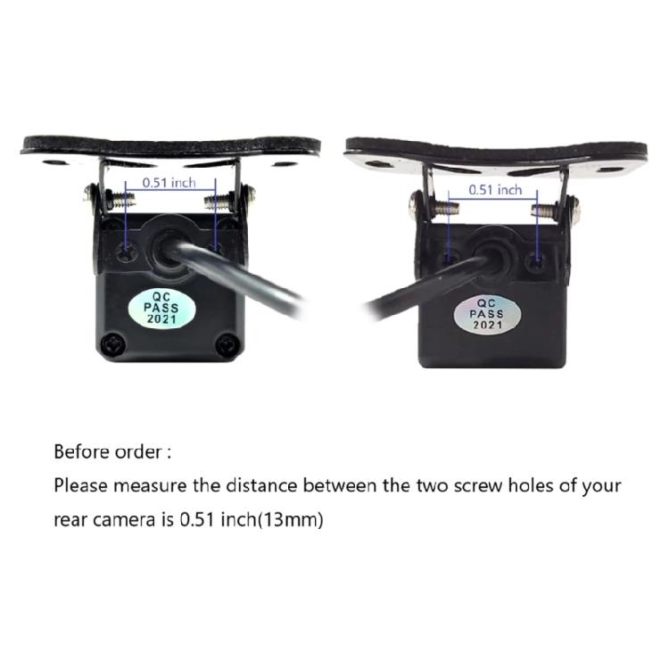 Car Rear View Camera License Plate Bracket Mount Installation Holder Bracket