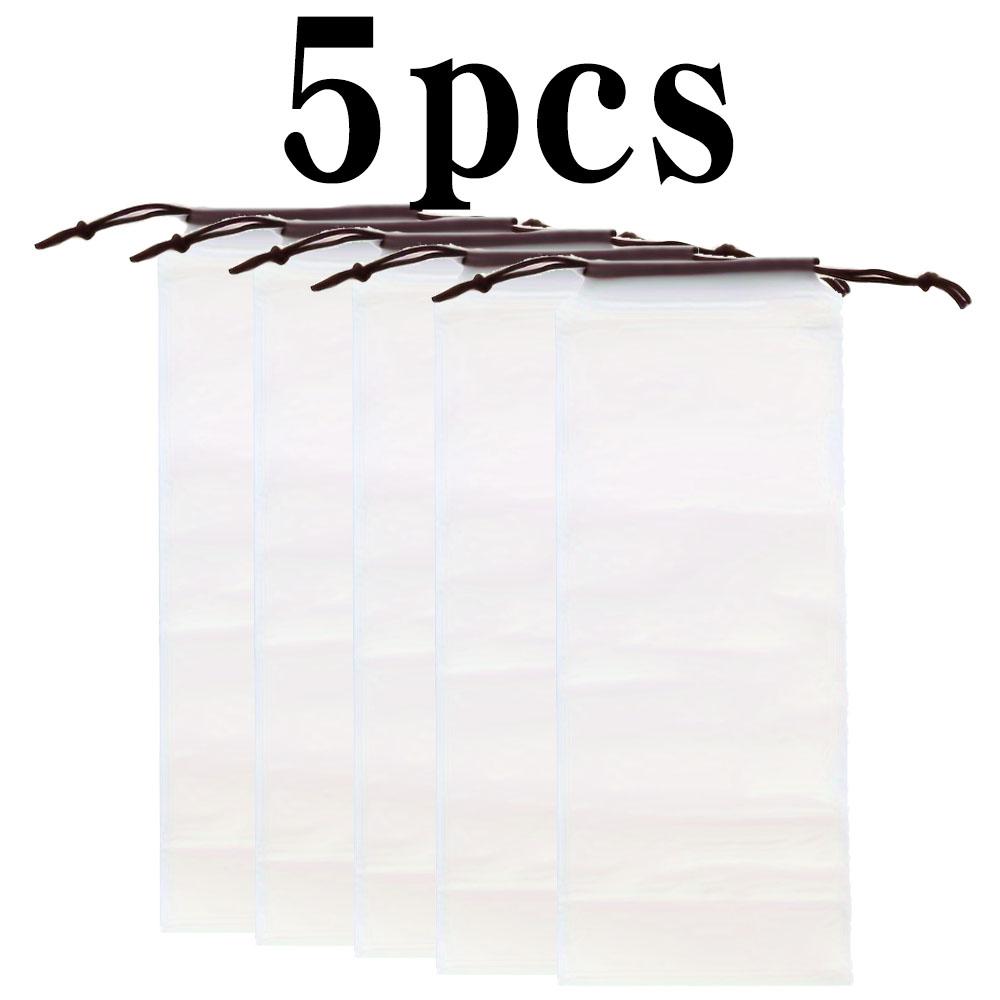 Wasserdichte Matte Durchscheinende Aufbewahrungstasche für Regenschirme mit Kordelzug - Wiederverwendbarer, tragbarer Organizer für den Heim- und Außenbereich