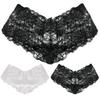 G-string Underwear Underpants Panties Ladies Lace See through High rise