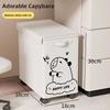 1pc Movable Storage Basket Oxford Cloth Laundry Basket With Pulleys Large Capacity Foldable Office Storage Rack Snacks Trolley