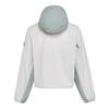 adidas Jackets Women's Light Gray/Wonder Light Gray Green Hooded Moderate Other KD4376