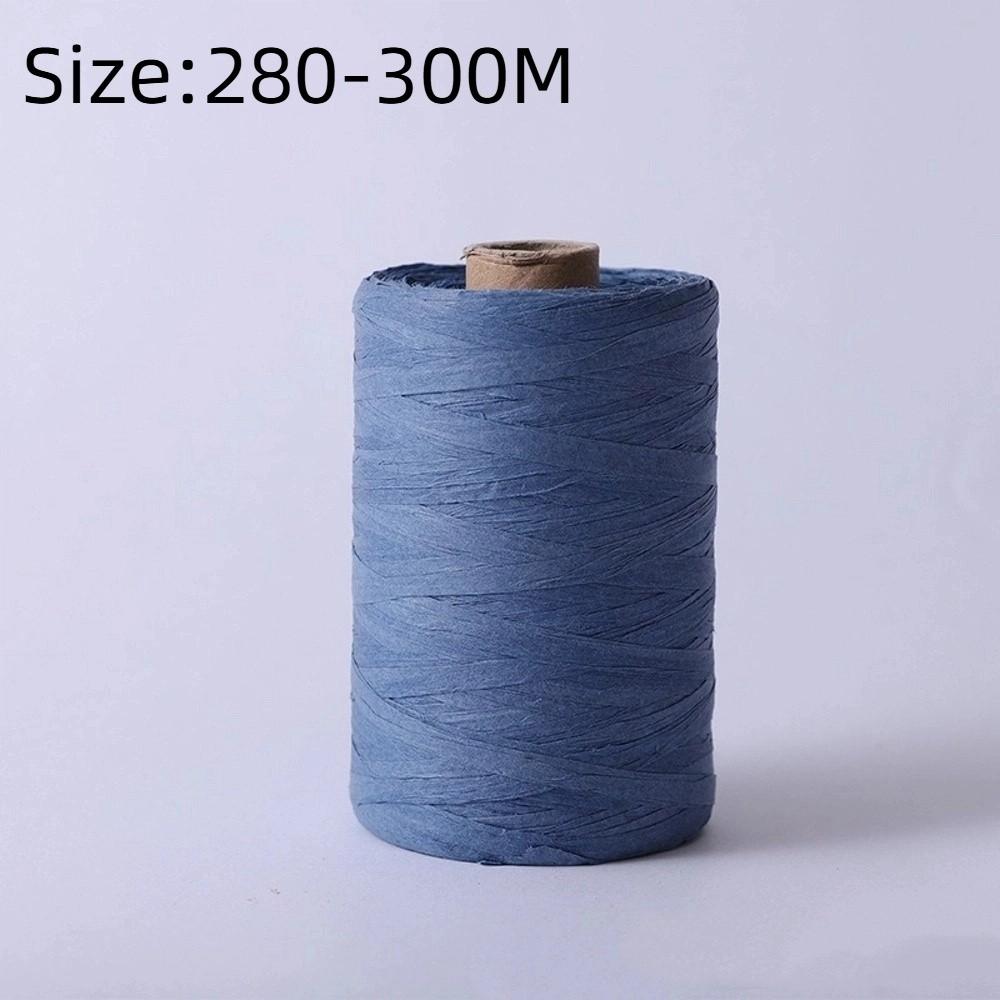 Multicolour Raffia Straw Yarn DIY Packaging Tape New Gift Wrapping Rope  Knitting
