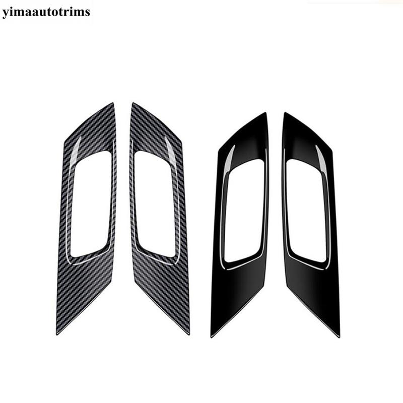 Armrest Window Lift Button Control Panel / Handle Bowl Cover Trim For Toyota Alphard / Vellfire AH30 2016 - ABS Accessories
