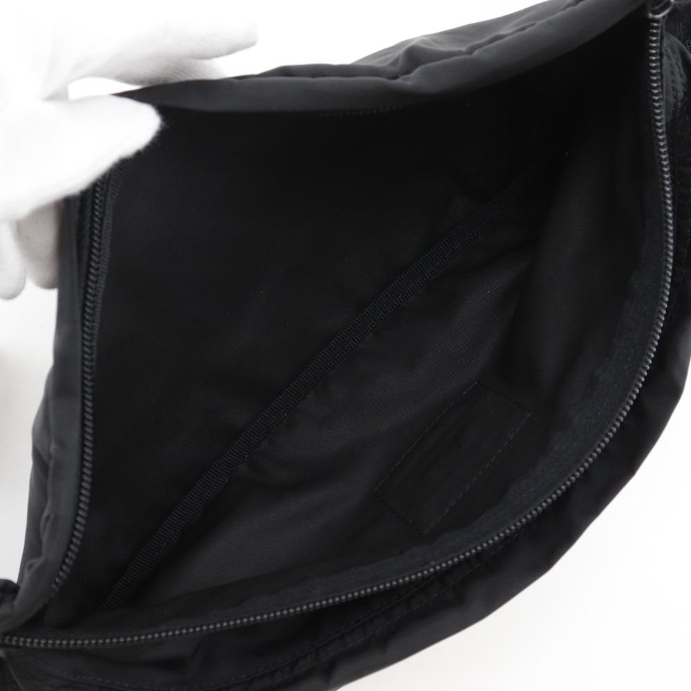 PRADA Waist pouch body bag NERO black Nylon unisex Used