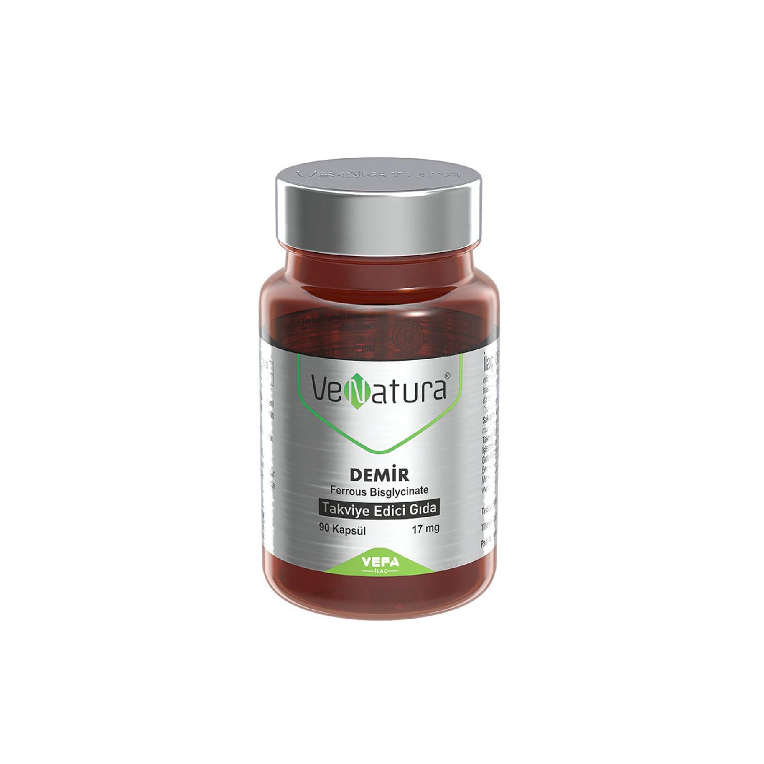 

Iron Biscity 17mg 90 Capsules