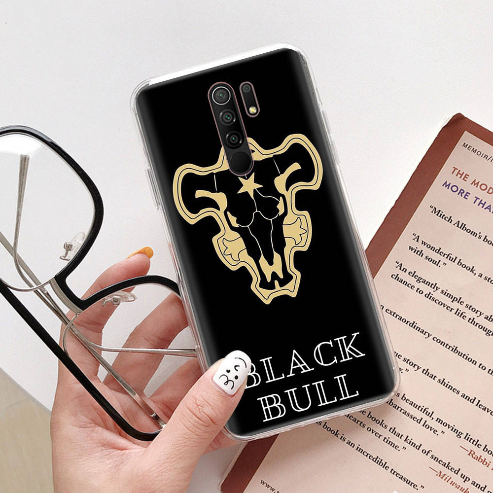 DT51 Black Clover Anime Case for Samsung A04 A14 A23 A34 A54 M23 M33 M52 M53 Realme 10 9 C30S C35 C55 VIVO Y02S Y21 Y33S Y51 X80 Pro Clear Cover