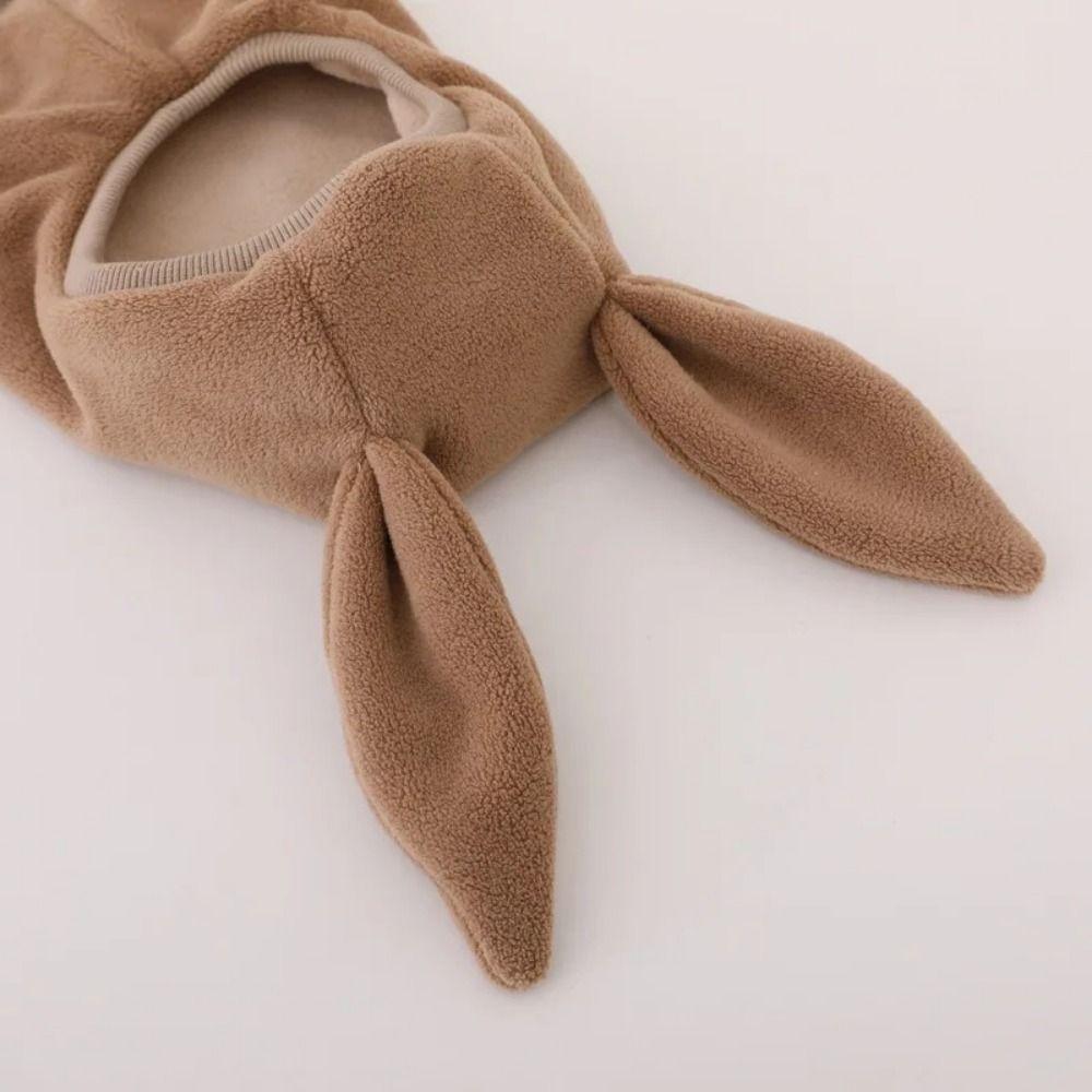 Winter Kinder Bärenohr Mütze Plüsch Kapuze Mützen Mode Sturmhaube Hut Junge Mädchen