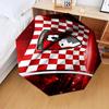 1PC Soccer Ball Afc Crest Printed Umbrella Folding umbrella, automatic umbrella 8-Frame for Travel, camping Fan gifts Christmas Gifts