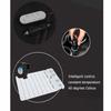 1x 12V Heater & Cooler Massage Car Seat Cover with External Remote Control, Ventilated Air Fan Cooling Heating Warm Sitting Mat