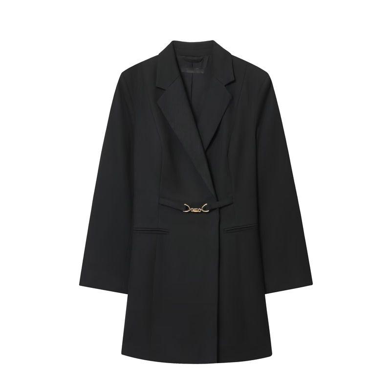 Za Autumn New Women Clothes 2025 Western Style Design Twill Suit Commuter Guest Dresses 1269362