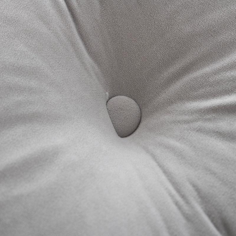 Chenille Headboard Cushion, Double Lumbar Support Pillow, Removable & Washable Backrest