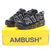 FB1299-001 AMBUSH Air More Uptempo Low Black and White (Men's)