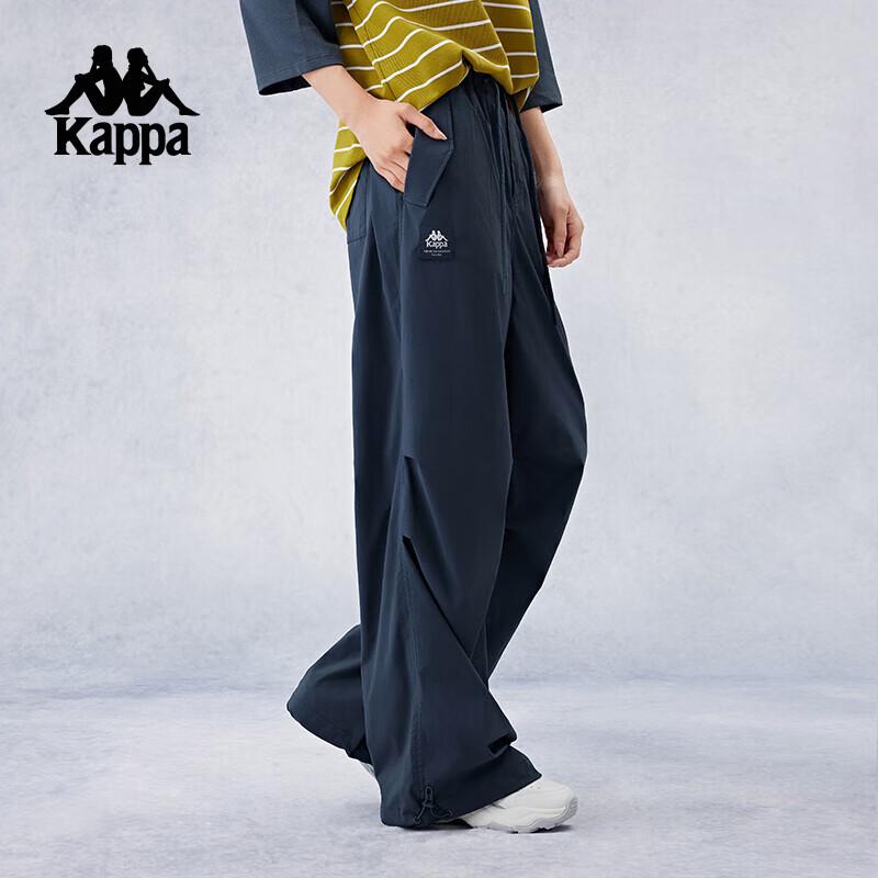 

Kappa Women s Water-Repellent Wide-Leg Sports Pants S