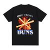 Hot Cross Buns Funny T Shirt Unisex Fashion Harajuku Short Sleeve Tshirts Casual Cotton Comfort Oversized T Shirts Streetwear Tops