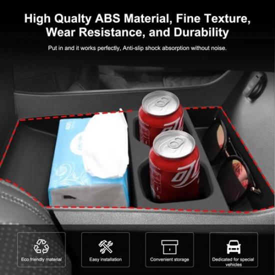 TPE Car Center Console Armrest Storage Box Tray For Hyundai Santa Fe 2024