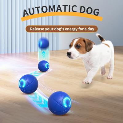 Yeni Akıllı Köpek Oyuncak Topu Elektronik Etkileşimli Evcil Hayvan Oyuncağı Hareketli Top USB Otomatik Arkadaş Oyuncak Zıplama Topu Yavru Köpek Doğum Günü Hediyesi