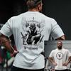 Poseidon Gorilla Professional Strength Training Clothing Brand Tshirt Cotton Graphic Tee Unisex Unisex Summer Streetwear