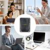 Multiple USB Ports Multi Port Expander US Plug USB Charger Socket for US Office Use