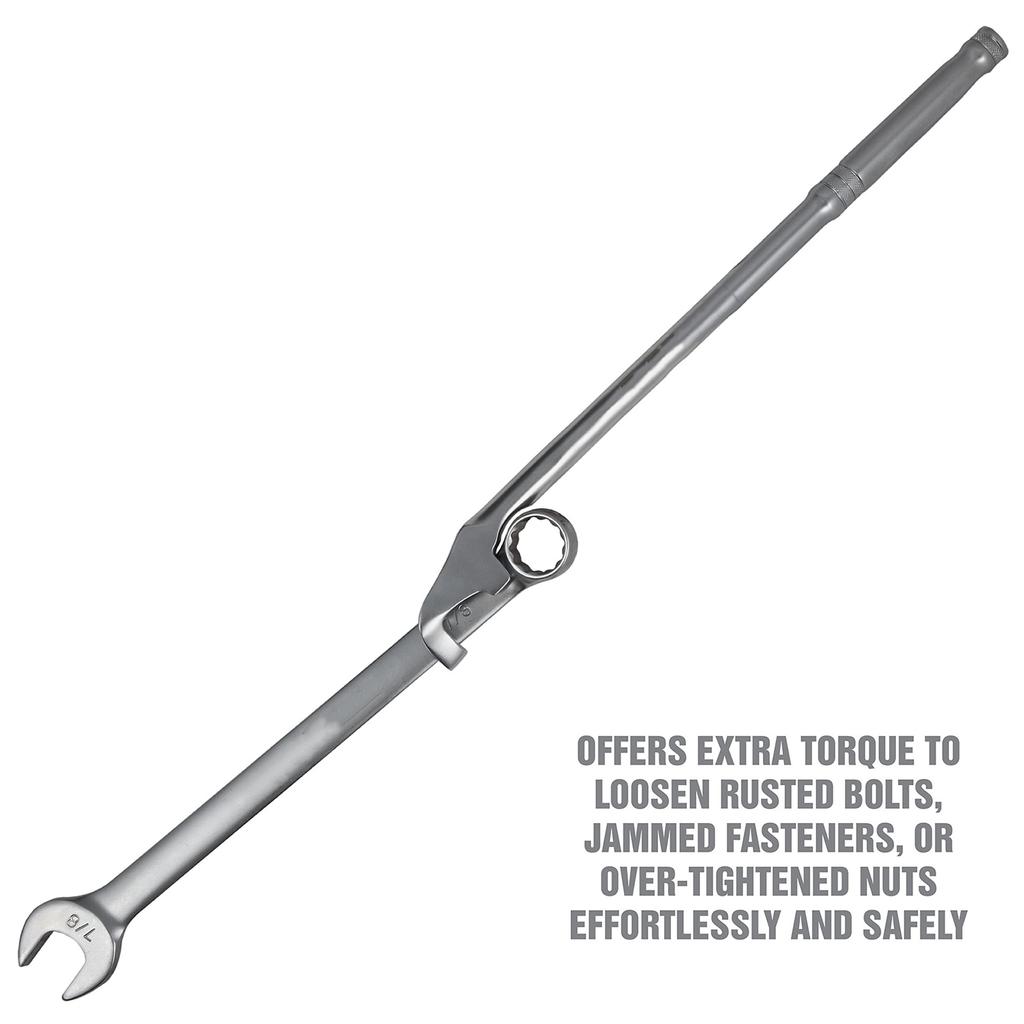 Wrench Extender Tool Rod Wrench Extender Tool Wrench Extender Adapter Wrench Extension Torque Tool for Breaker Rod