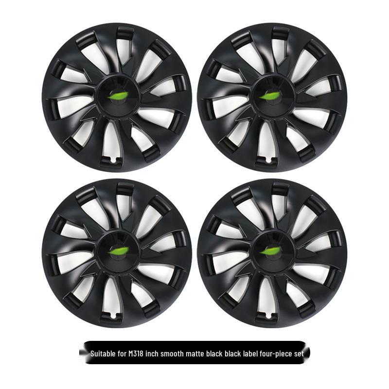 Tesla Model 3 18" Cyclone Wheel Cover - Anti-scratch, Full Coverage Hub Protection Accessory