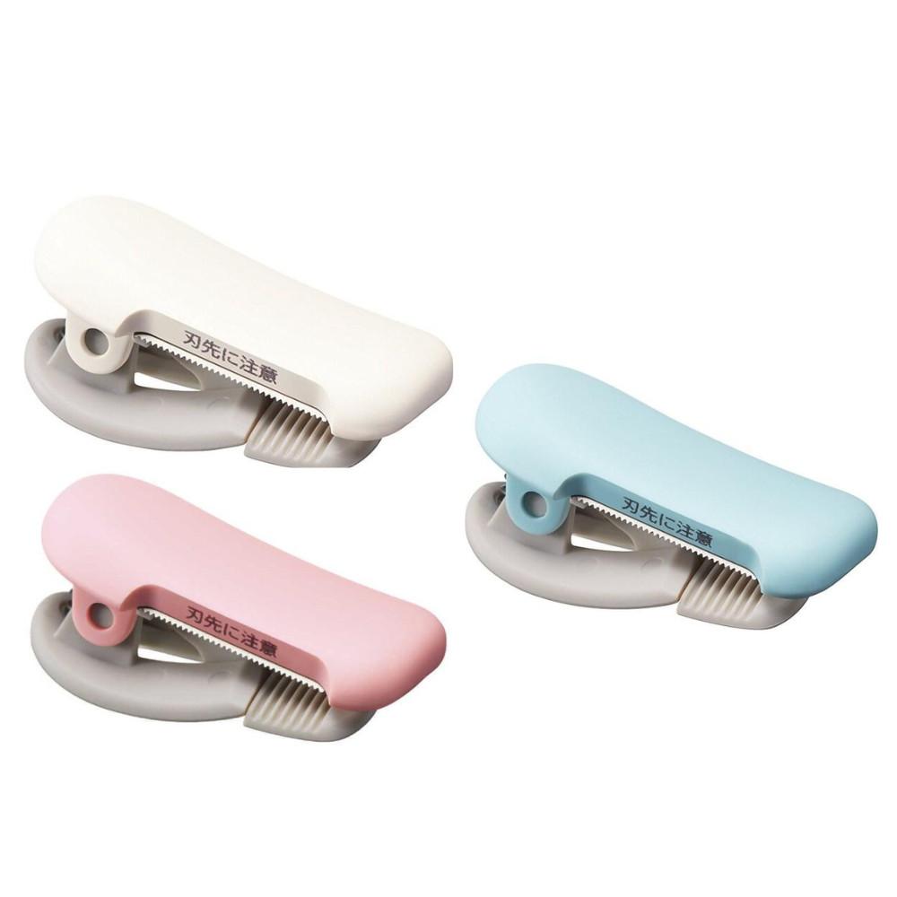 Japan KOKUYO Masking Tape Cutter Karucut Clip (for 10-15mm Width / 20-25mm Width) 1 Pc