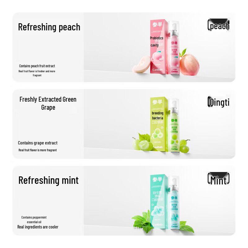 Canban Multi-Effect Peach Fresh Oral Spray