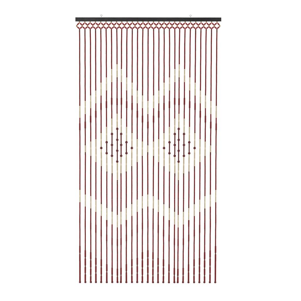 Macrame Curtains Door String Curtains for Doorways Panels Closet Room Divider Boho Kitchen Valance 3*5.74ft(W*H)