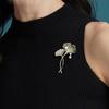 Ginkgo Biloba Brosche High-End-Damen Exquisite Corsage Tide High-End-Pin Leichte Luxus-Nischen-Accessoires