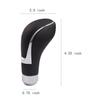 Leather Car Gear Shift Knob Shifter Lever Head For Manual Automatic Transmission