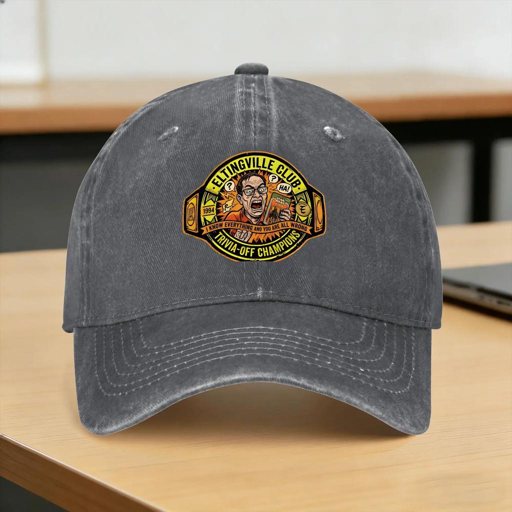The Eltingville Club Casual Baseball Cap Running Hippie Trucker Hat Spring Sunproof Men Adult Y2k Retro Baseball Caps