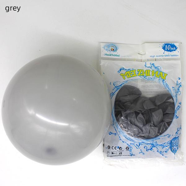 10-Inch Retro Transparent Wedding & Birthday Balloon Set