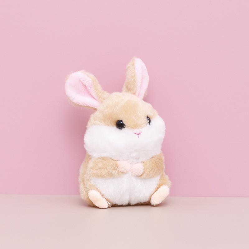 Rabbit Keychain Toy Cartoon Backpack Pendant Plush Doll Gift Cute Decoration