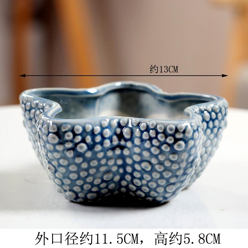 Mořská zvířata, jednoduchý evropský styl, kreativní, roztomilé a personalizované, keramické květináče, malé popelníky, domácí dekorace