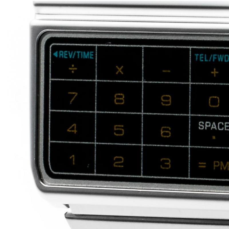 Casio Dbc 611 1df  Dbc 611 1  Databank Digital Square Vintage Retro Telemo Public Metal Watch