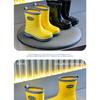 Children's Rain Boots Boys Girls Baby Boys Infant Kindergarten Students Non-Slip Water Shoes Students School Special Rain Boots