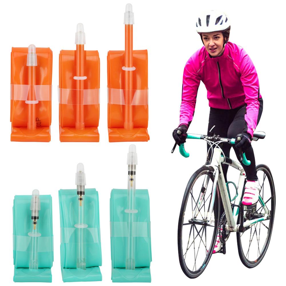 45/65/80L Bike Inner Tube with Presta Valve TPU 700C*23-35C Road Bicycle Inner Tube Super Light Bike Tube Bicycle Accessories