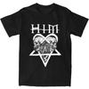 Him Band Ville Valo Heartagram Love Metal T-Shirt Summer Streetwear T-Shirts Trending Tshirt for Women Short-Sleeved Tees
