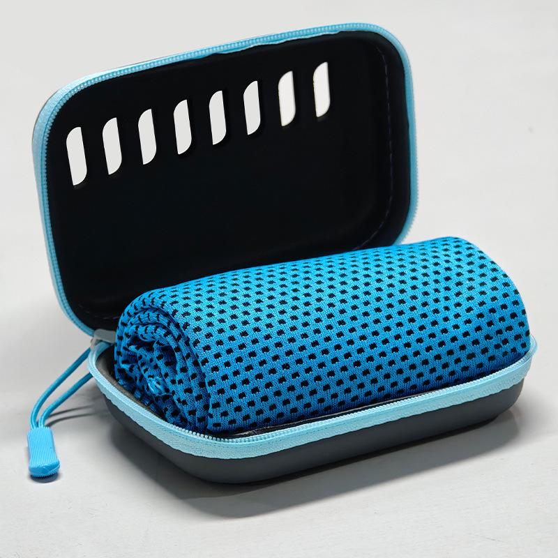 Summer Outdoor Cooling Fitness Ice Towel In Box - Cold Feeling Sport Towel