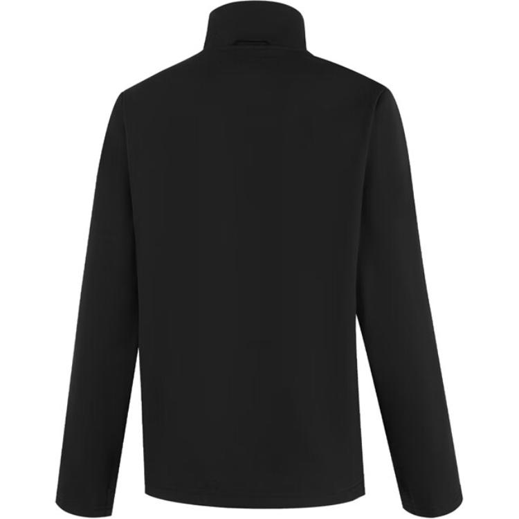 Li Ning Solid Color Zipper Hooded Comfortable Breathable Multi-Functional Jacket Women jackets Black AWBU050-1