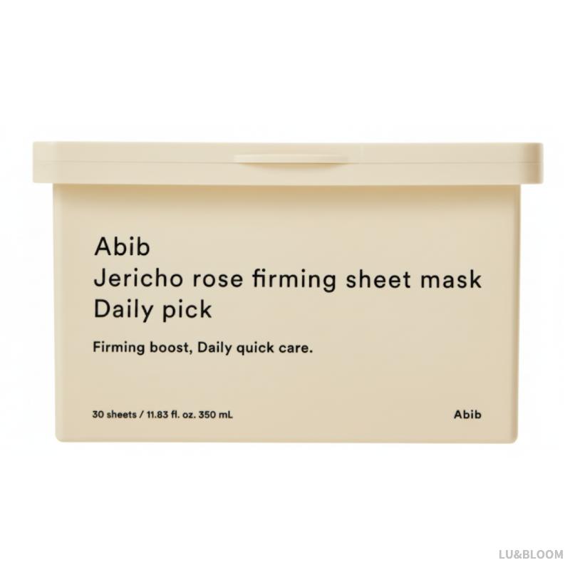 

Abib Jericho Rose Firming Sheet Mask Daily Pick 30 Sheets (+Free gift)